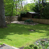 Garden area